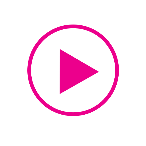 pink play button